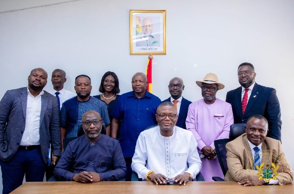 Sports Minister meets with GFA leadership on stadium Security and violence prevention